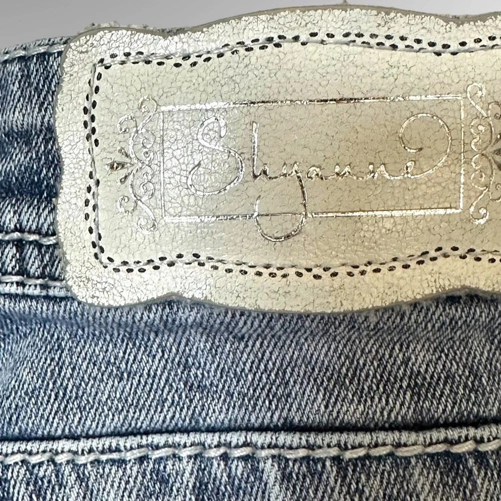 Shyanne Womens Bootcut Mid Rise Jeans Sz 33
